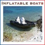 Launching trolleys for inflatable boats