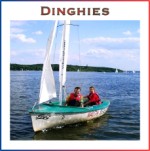 Launching trolleys for dinghies and small boats