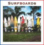 Launching trolleys for surf boards