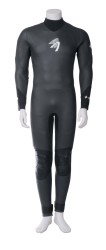 ASCAN Icehawk - Fasttrockenanzug 6mm dick mit int. Trockenweste f�r Herren, kompl. Titan beschichtet