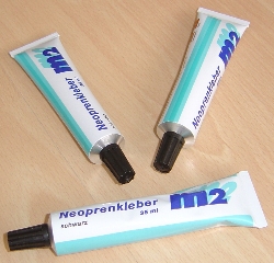 M2 Neoprenkleber - schwarz
