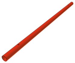 Schiebeh�lse f�r Ecoline 35 mm Rundrohr - verl�ngert f�r gr��ere Kats ab 2,60 m - auch f�r Tornado
