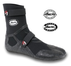 ASCAN Fly - inexpensive 5mm (.2in) strong Neoprene shoes with flexible sole and instep fortification