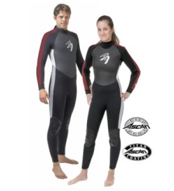 ASCAN Spirit - 4/3 mm strong - flexible and tough steamer suit with titanium coating & TopFlex neop.