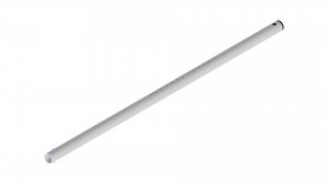Spare axle half,  EcoLine, 35x4x996 mm made of seawater-resistant aluminium