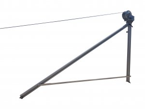 Dispositif de tirage manuel - Cadre de treuil pliable, mobile et l�ger