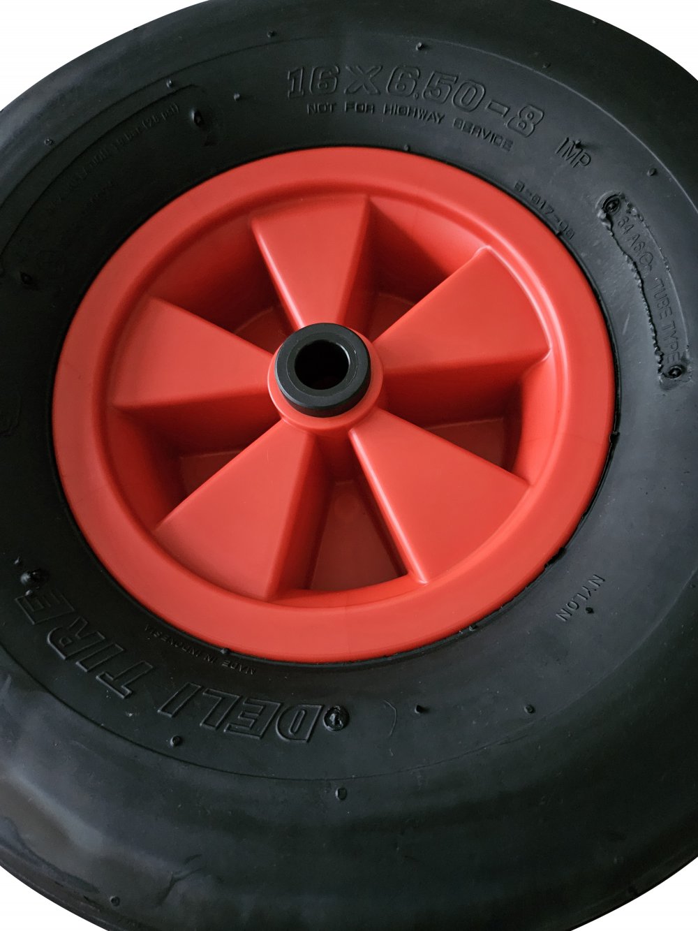 Air wheel 410x140x35mm - grooved - floating bearing