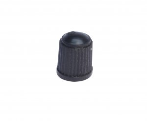 Valve cap of plastic, non-corroding, to operate without tool