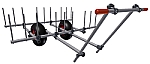 SUPTrax - le chariot � glissi�re SUP avec roues ballon EuroTrax - technologie professionnelle