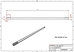 RD10x328mm, 2xM10 Gewinde, Tragbolzen f�r V-Rumpfst�tze