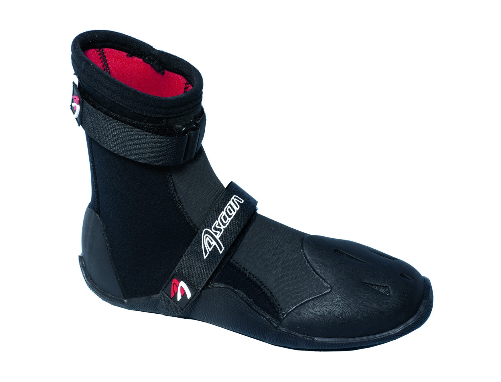 ASCAN Jibe 5mm strong Neoprene shoe with flexible sole & two Velcro