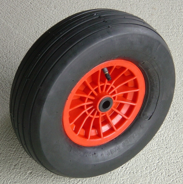 Air wheel 410x140x20mm (16.1x5.5x0.8in)grooved floating bearing 20mm