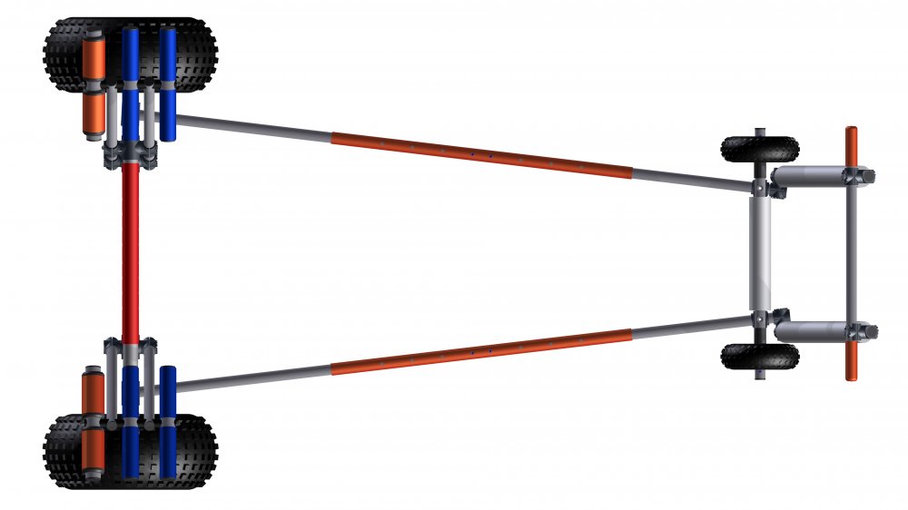 Trolley Rib BigFoot VXX - Trolley for inflatables - higher load cap