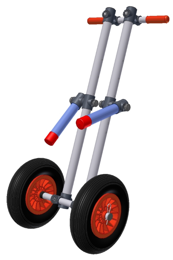 Bow trolley 400 > Launching trolleys, boat and utility trailers