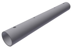 Ersatzachse f�r UniTrax Slipwagen, Aluminium eloxiert