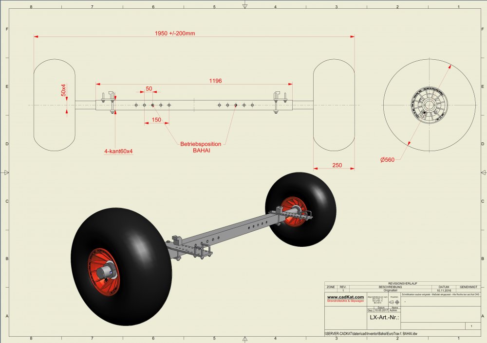 EuroTrax Upgrade for Laser Bahia, Laser Vago, RS dinghy