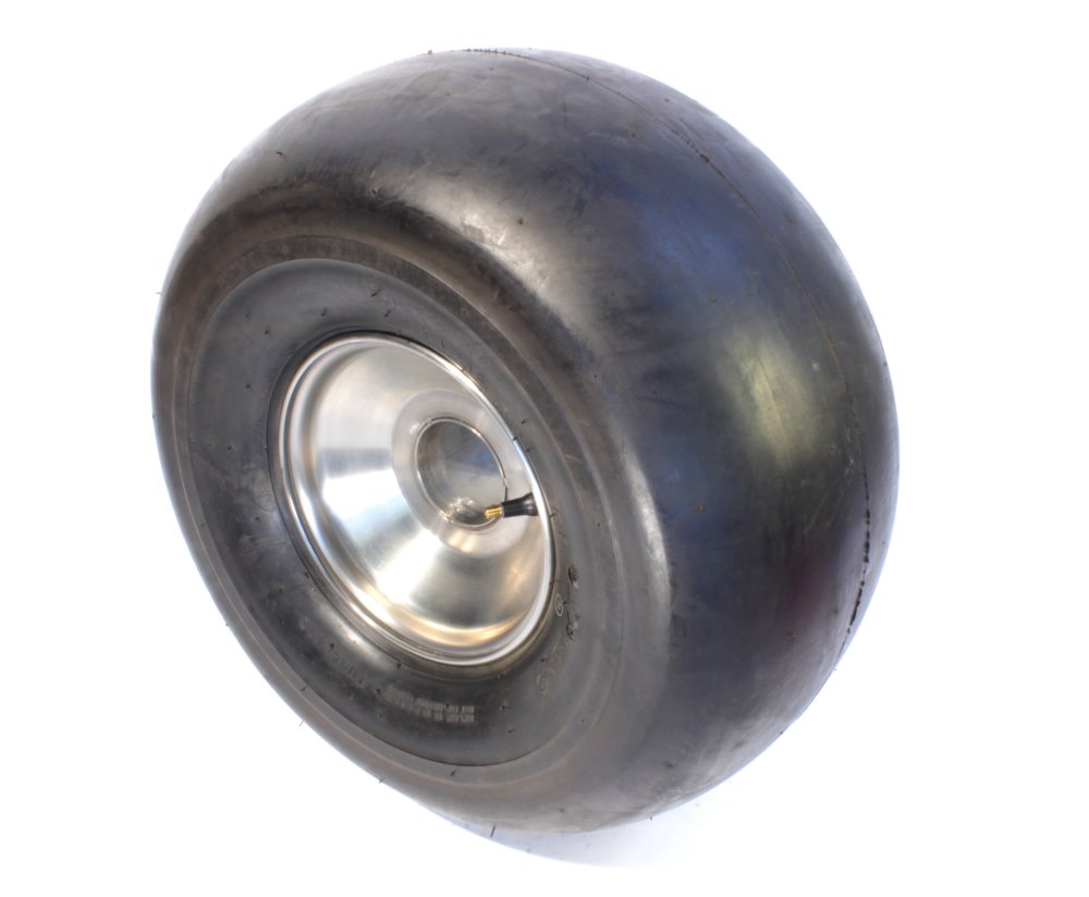 EuroTrax balloon wheel 21x128 knobbly with stainless steel rim