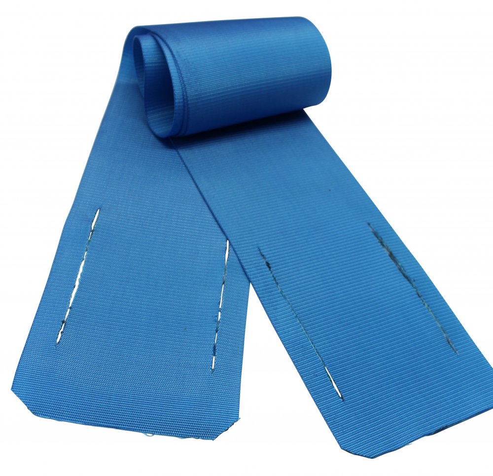 Gurt, blau - 160 mm breit, impr�gniertes Polyester - PU beschichtet - Ersatzteil BeltStar/BigFoot