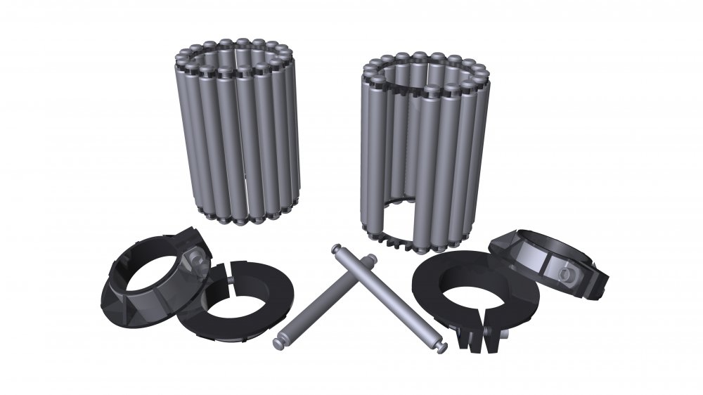 Lagersatz 36 x click - alle Lagerbauteile f�r zwei EuroTrax-Ballonr�der