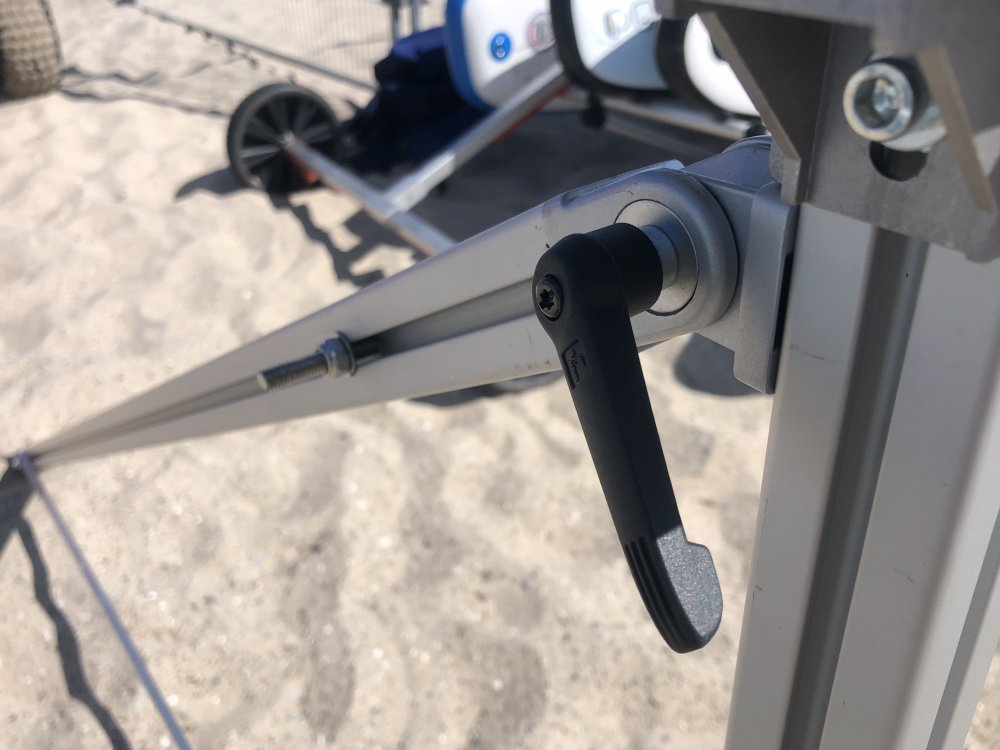 Manual Winch Rack Foldable winch frame, mobile and li