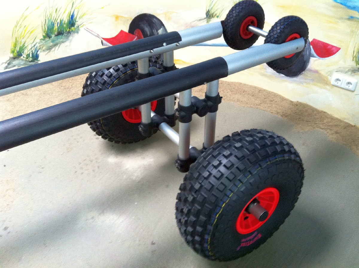 EuroTraX launching trolley for Encore P Pedalboat by Na