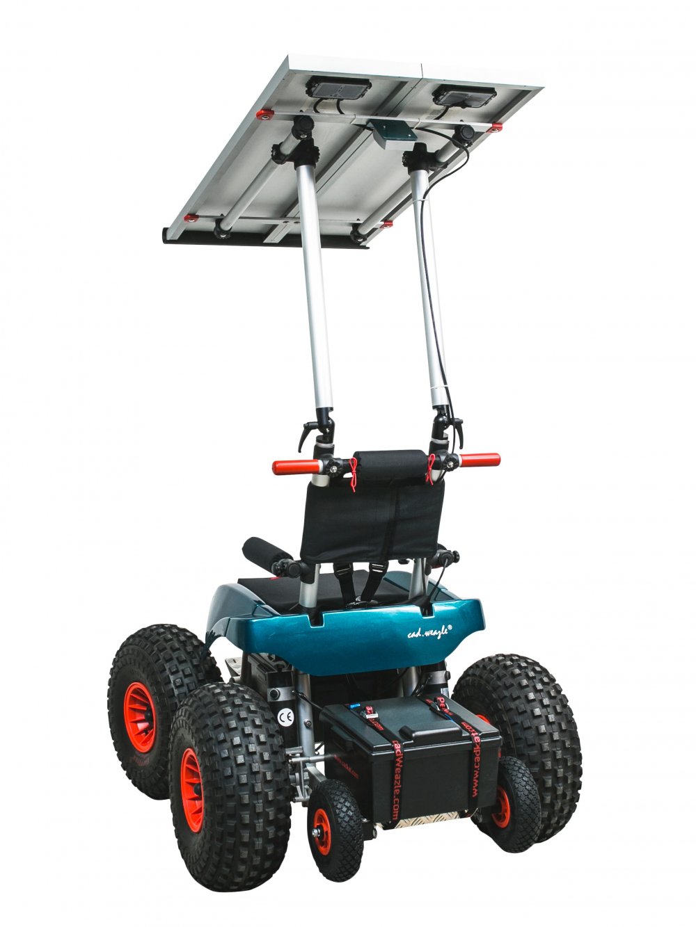 cadWeazle selfpropelling balloon wheelchair for beache