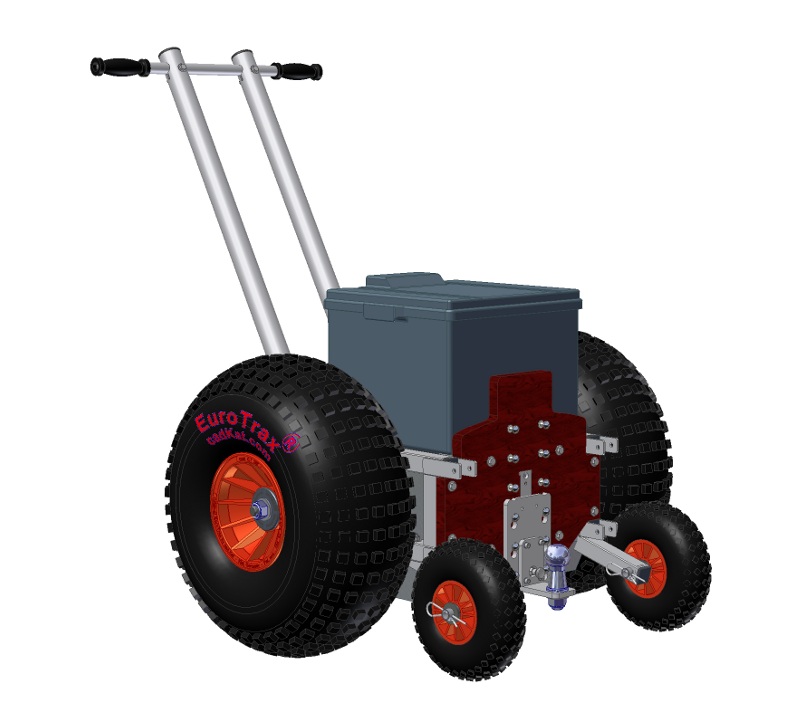 cadMover - batteriebetriebenes handgef�hrtes Zugfahrzeug f�r jeden Slipwagen, Trailer oder Caravan